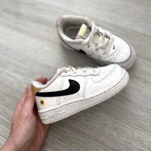 Nike white kids shoes